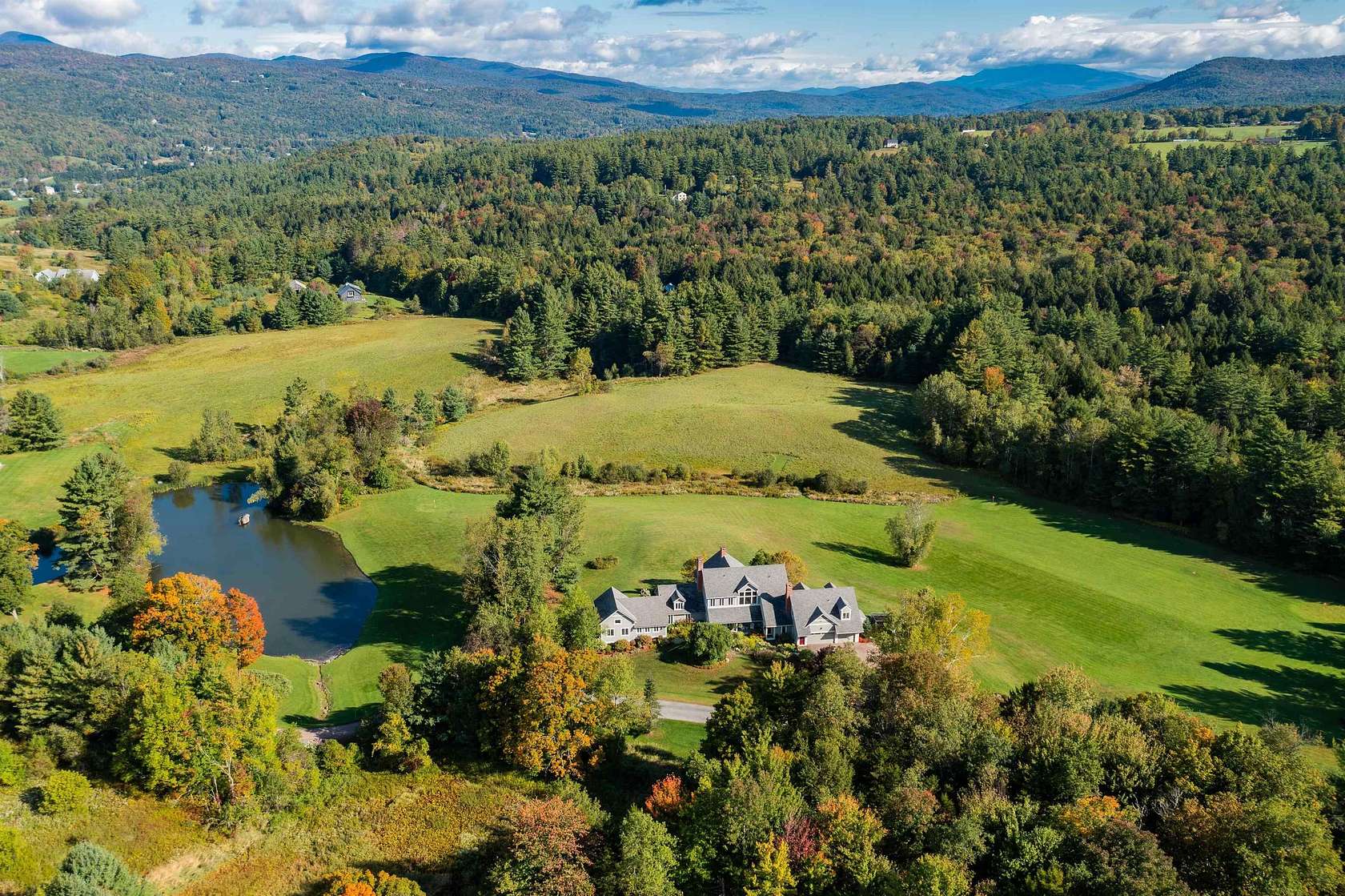 38.2 Acres of Recreational Land with Home for Sale in Waitsfield, Vermont
