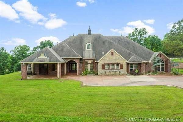 12.5 Acres of Land with Home for Sale in Skiatook, Oklahoma