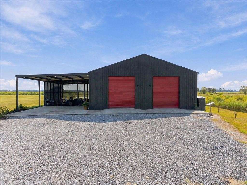 10 Acres of Recreational Land with Home for Sale in Jennings, Louisiana