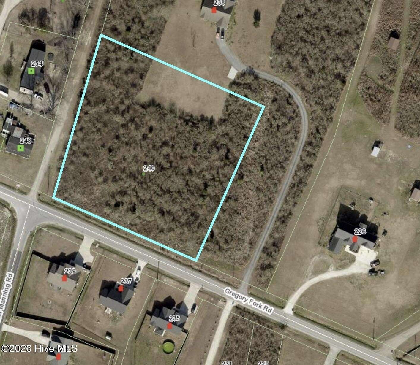 2.47 Acres of Residential Land for Sale in Richlands, North Carolina