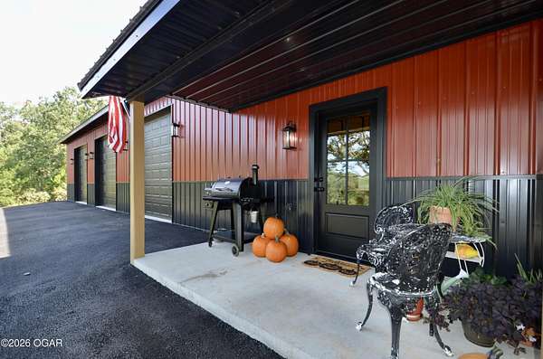 10.5 Acres of Recreational Land with Home for Sale in Seneca, Missouri