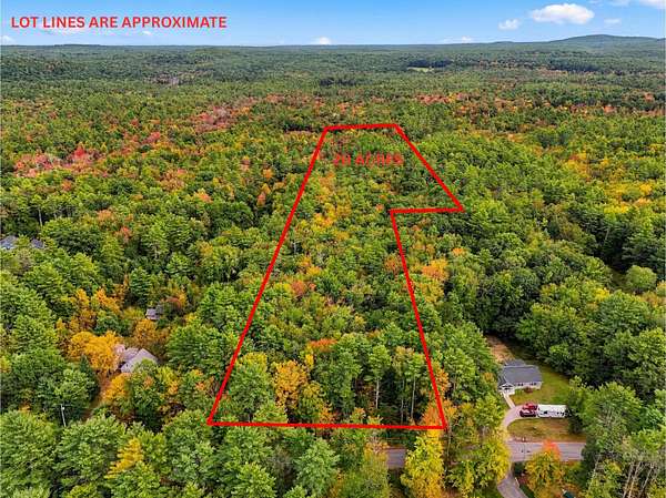 20 Acres of Recreational & Residential Land for Sale in South Berwick, Maine