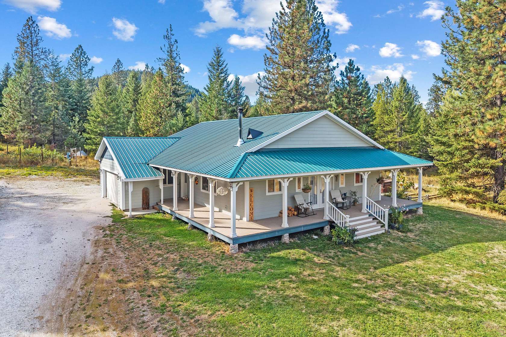5.18 Acres of Land with Home for Sale in Deer Park, Washington