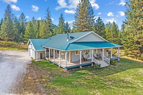 5.18 Acres of Land with Home for Sale in Deer Park, Washington