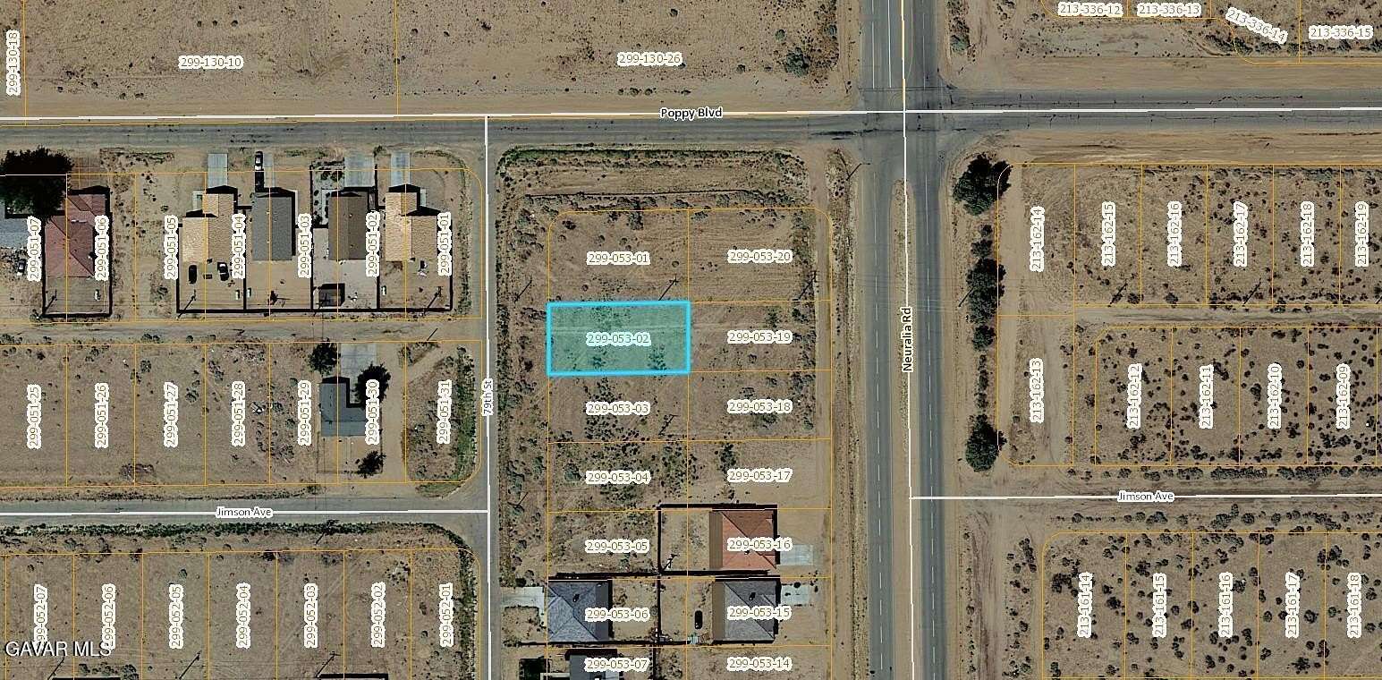 0.18 Acres of Residential Land for Sale in California City, California