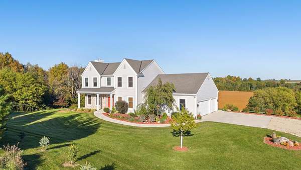 6.18 Acres of Land with Home for Sale in Allenton, Wisconsin