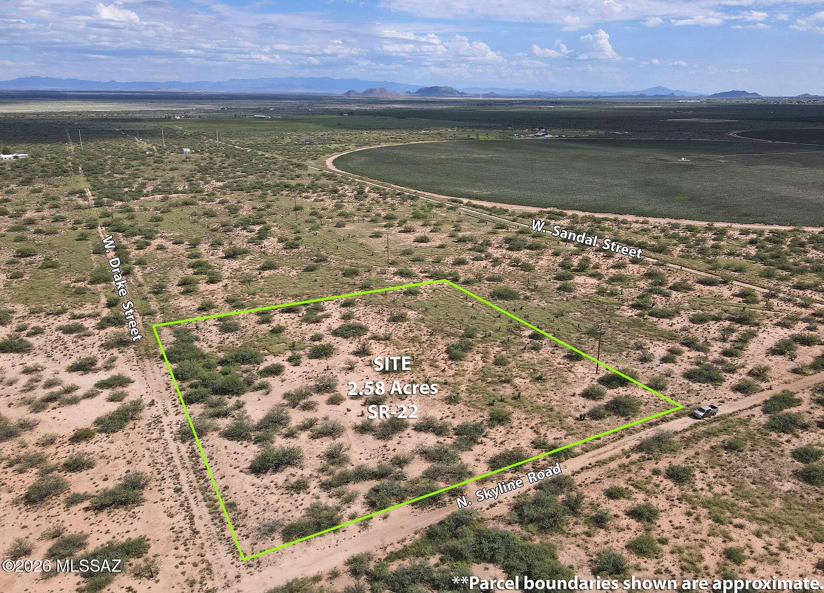 2.58 Acres of Land for Sale in Cochise, Arizona
