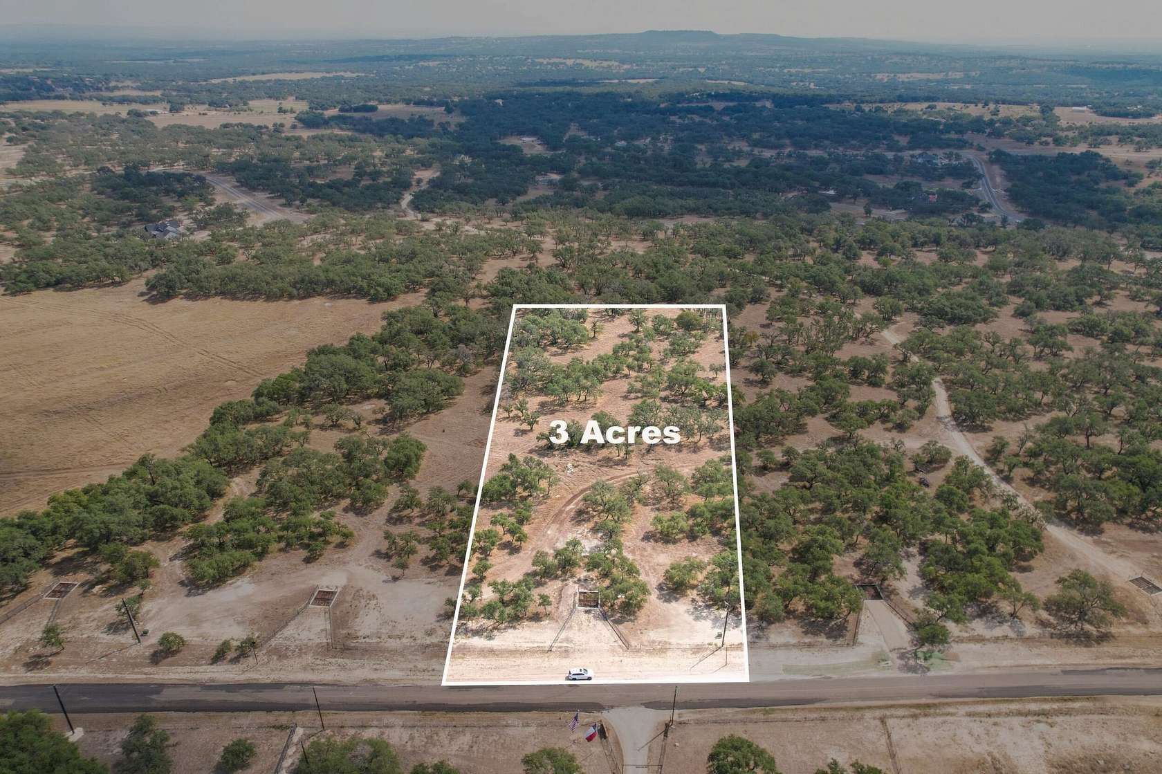 3 Acres of Residential Land for Sale in Round Mountain, Texas