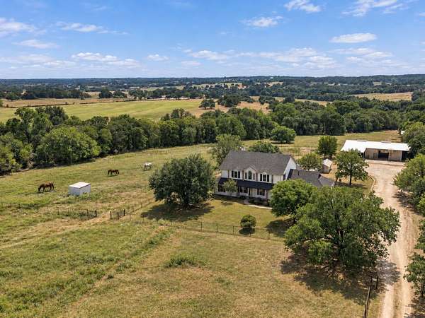 22.9 Acres of Agricultural Land with Home for Sale in Weatherford, Texas