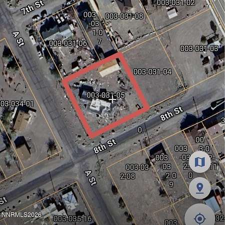 0.52 Acres of Commercial Land for Sale in Mina, Nevada