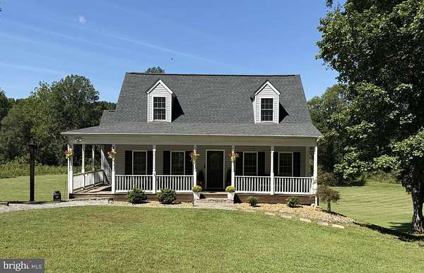 5.7 Acres of Land with Home for Sale in Rixeyville, Virginia
