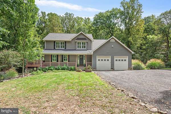 10.2 Acres of Land with Home for Sale in Hillsboro, Virginia