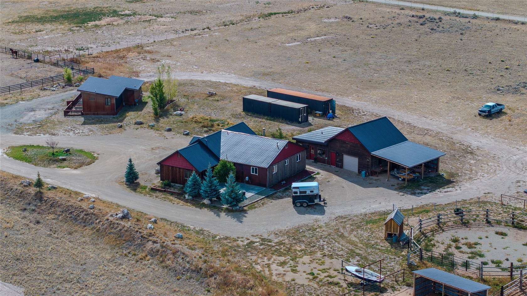 9.59 Acres of Land with Home for Sale in Helena, Montana