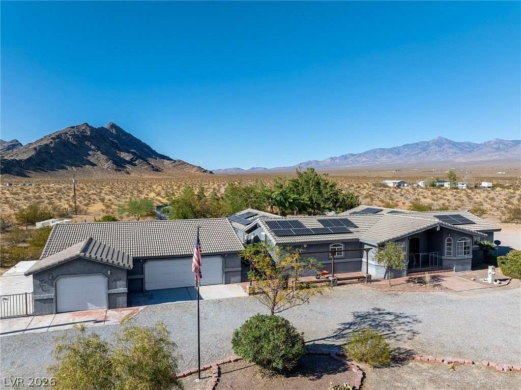 2.53 Acres of Land with Home for Sale in Pahrump, Nevada