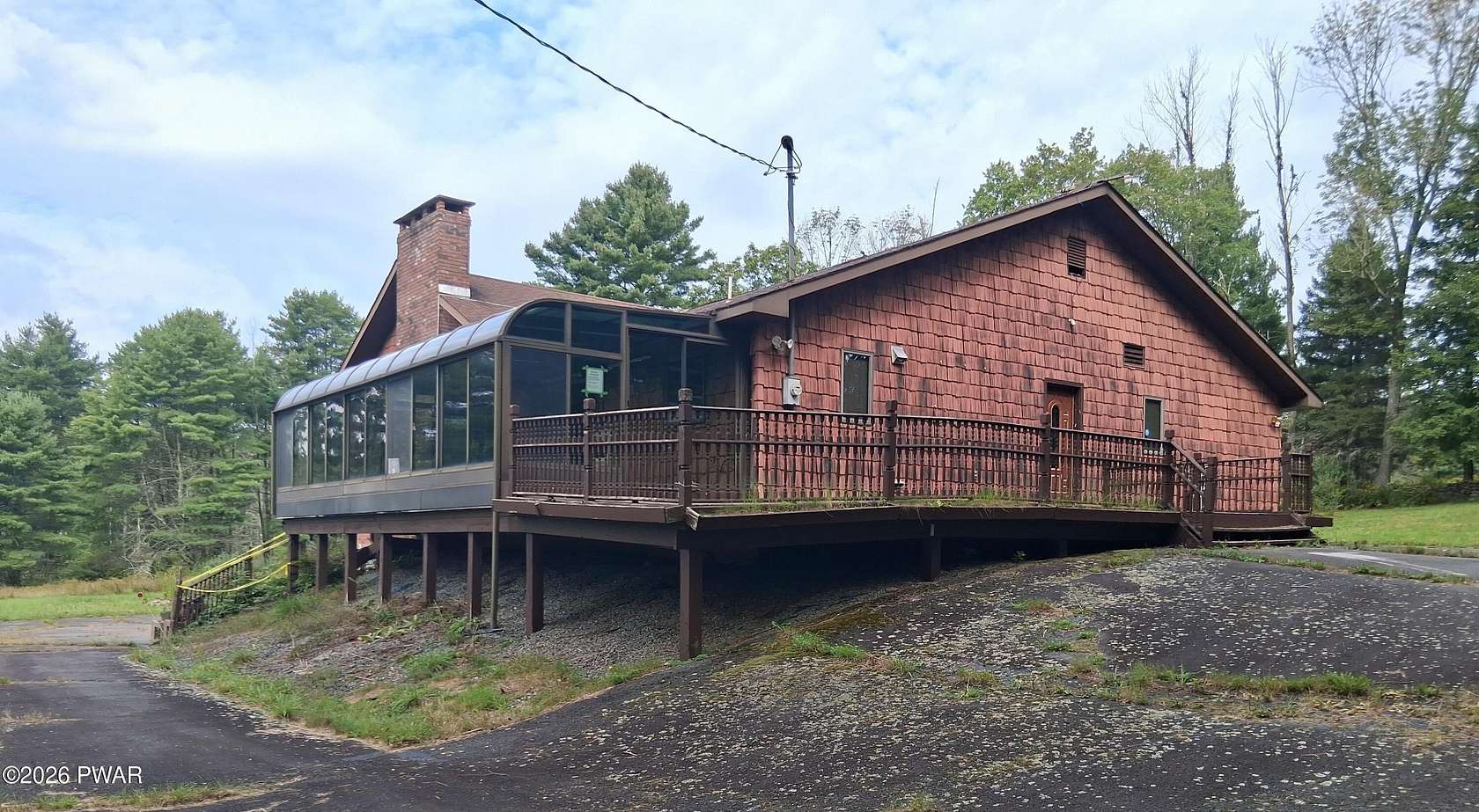 55.7 Acres of Recreational Land with Home for Sale in Damascus, Pennsylvania