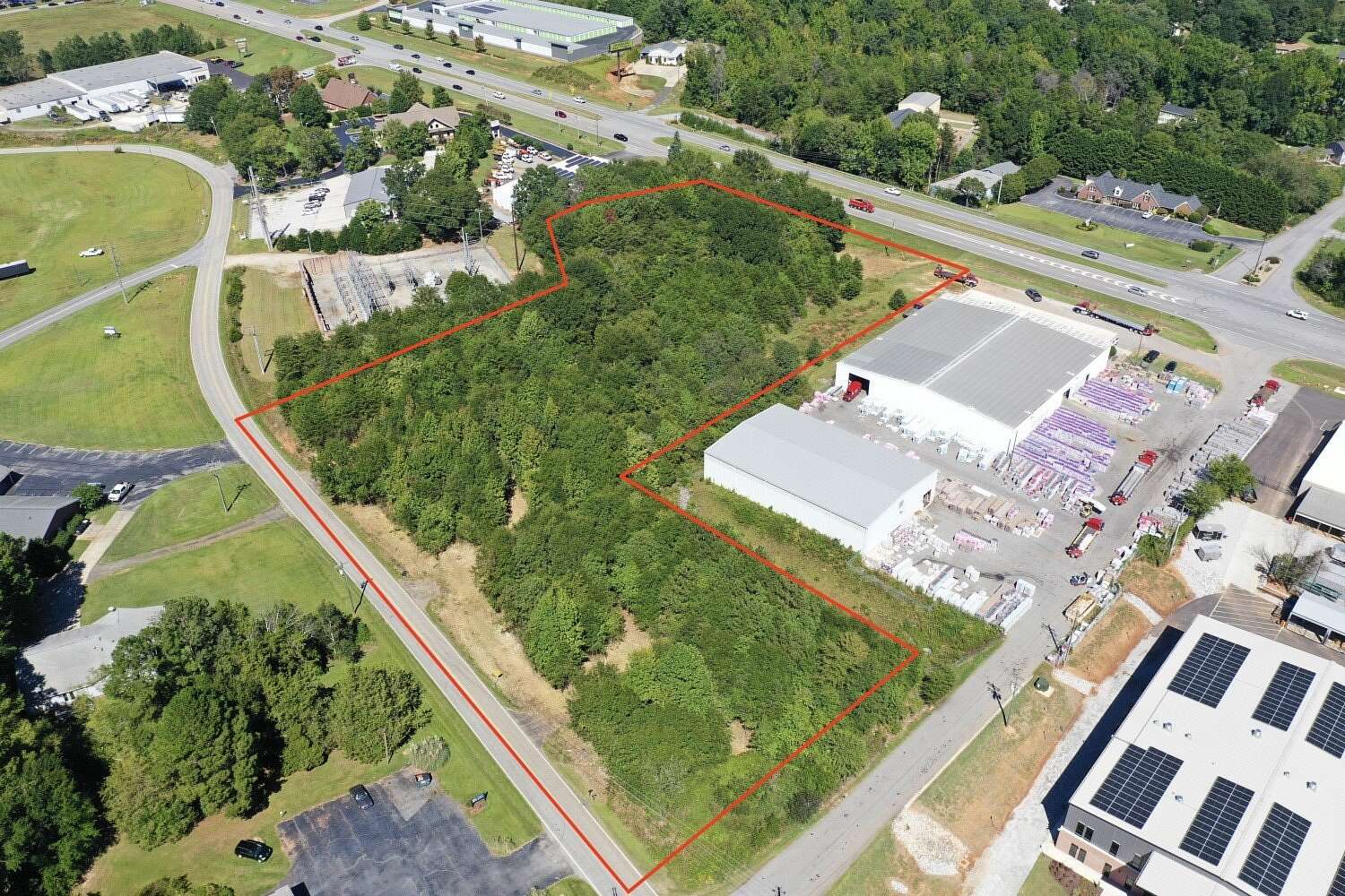 4.55 Acres of Commercial Land for Sale in Easley, South Carolina