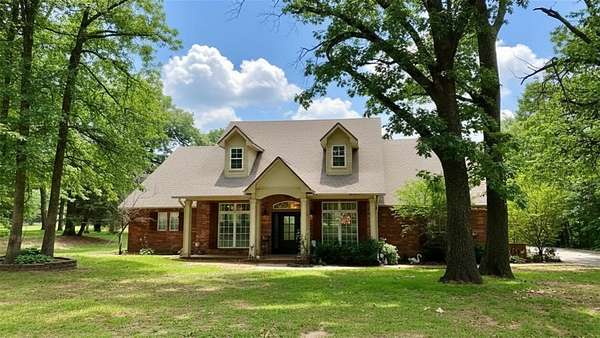 1.52 Acres of Land with Home for Sale in Choctaw, Oklahoma