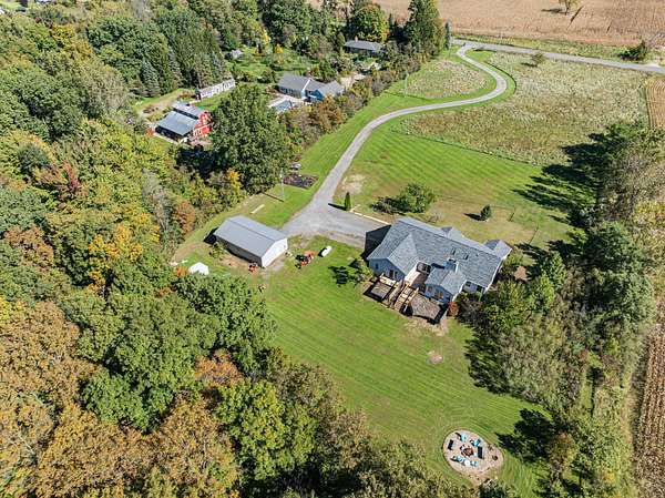 16.6 Acres of Land with Home for Sale in Three Oaks, Michigan