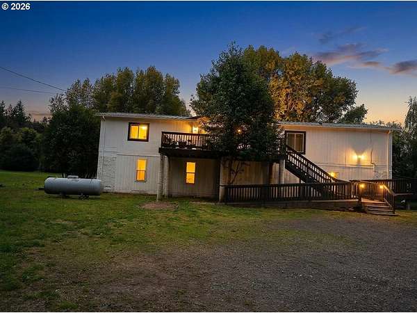 6 Acres of Land with Home for Sale in Vernonia, Oregon