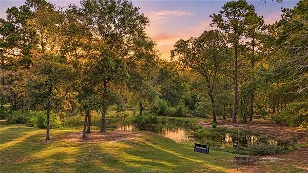 7.38 Acres of Land with Home for Sale in Navasota, Texas