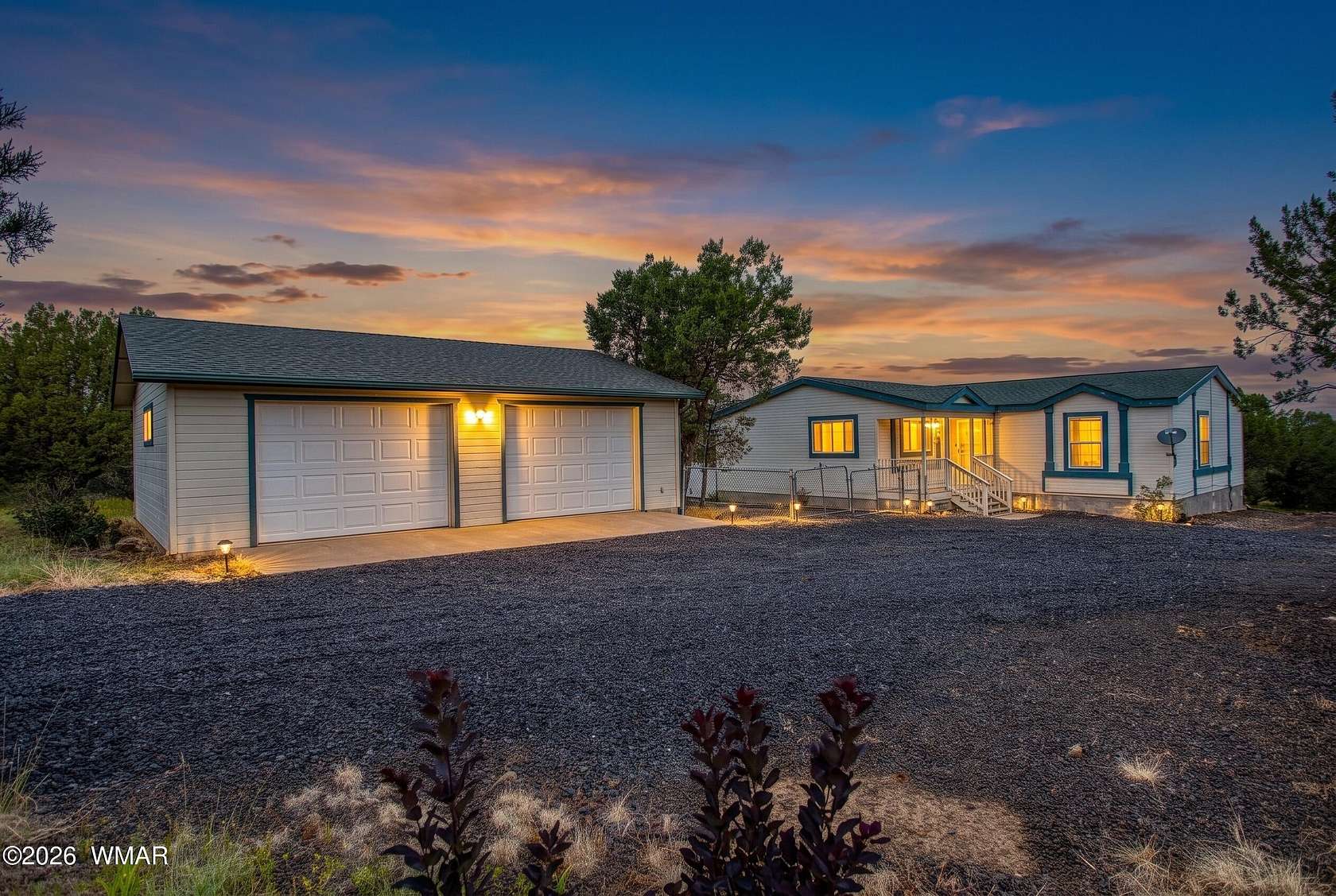 5 Acres of Land with Home for Sale in Vernon, Arizona