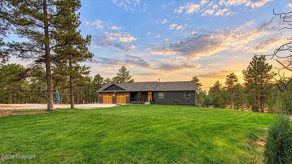 7 Acres of Land with Home for Sale in Pine Haven, Wyoming