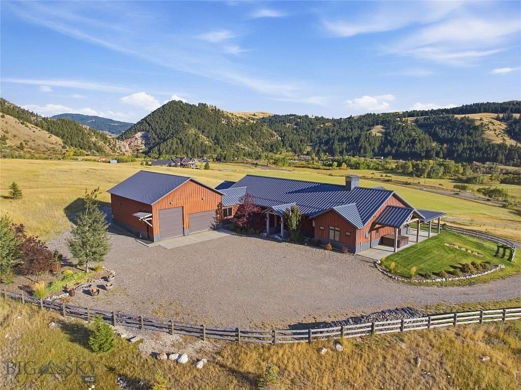 30 Acres of Land with Home for Sale in Bozeman, Montana