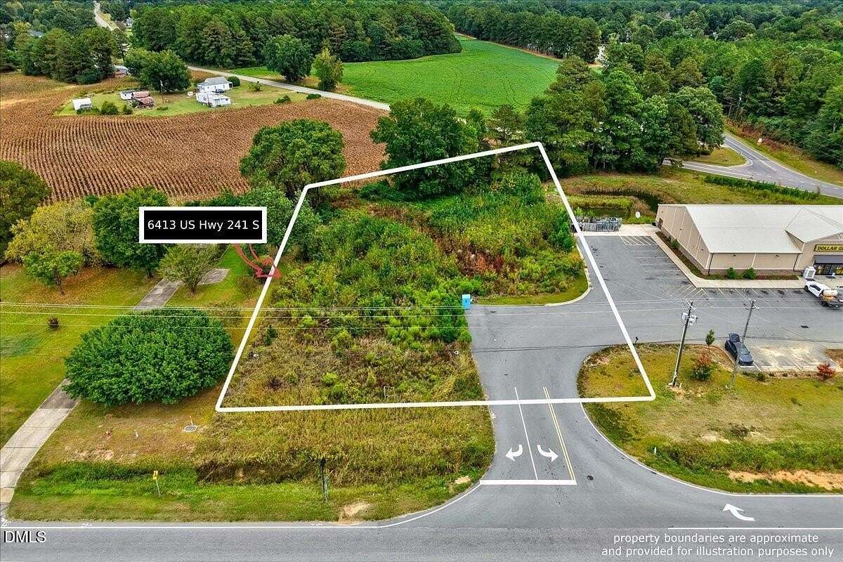 0.97 Acres of Commercial Land for Sale in Lillington, North Carolina