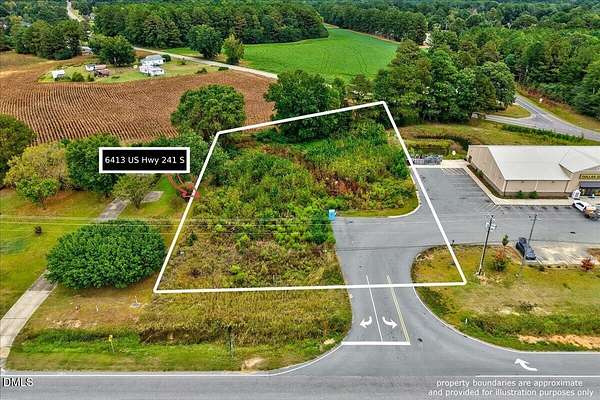 0.97 Acres of Commercial Land for Sale in Lillington, North Carolina