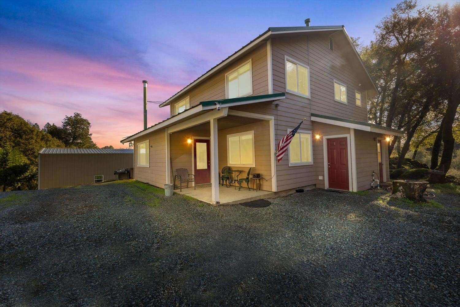 10 Acres of Recreational Land with Home for Sale in Placerville, California