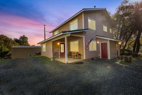 10 Acres of Recreational Land with Home for Sale in Placerville, California