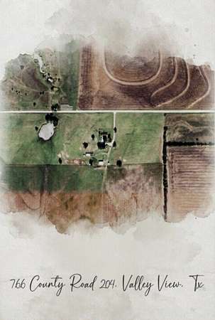 50 Acres of Agricultural & Residential Land for Sale in Valley View, Texas
