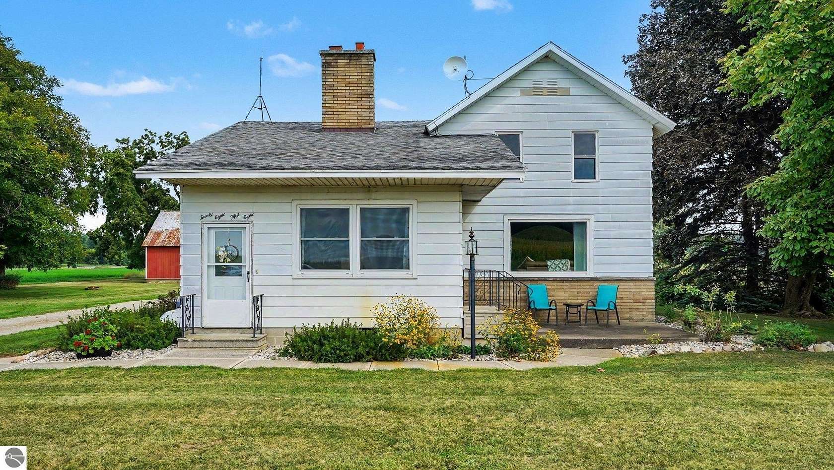 5.15 Acres of Land with Home for Sale in Ithaca, Michigan