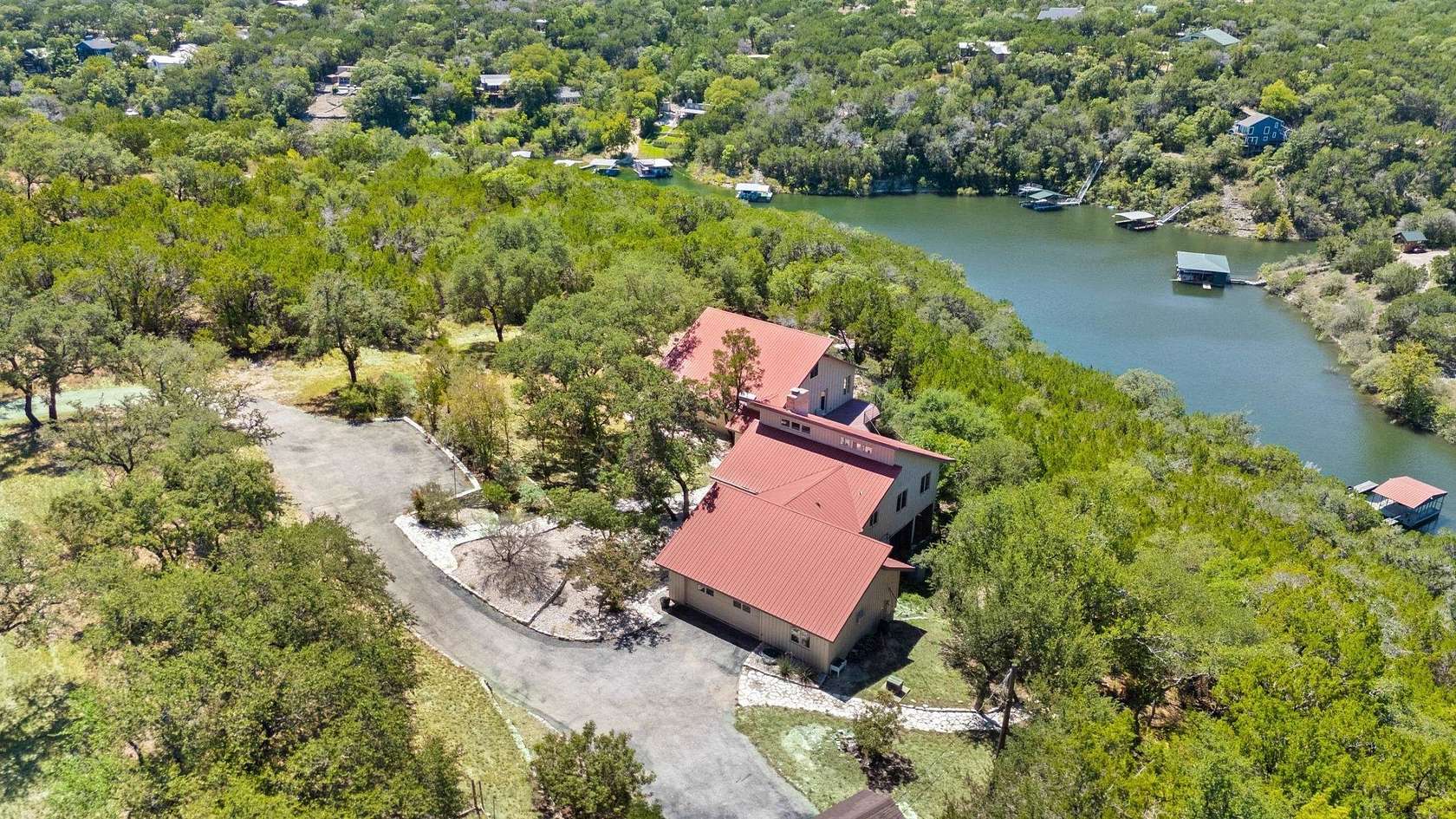 3.43 Acres of Land with Home for Sale in Lago Vista, Texas