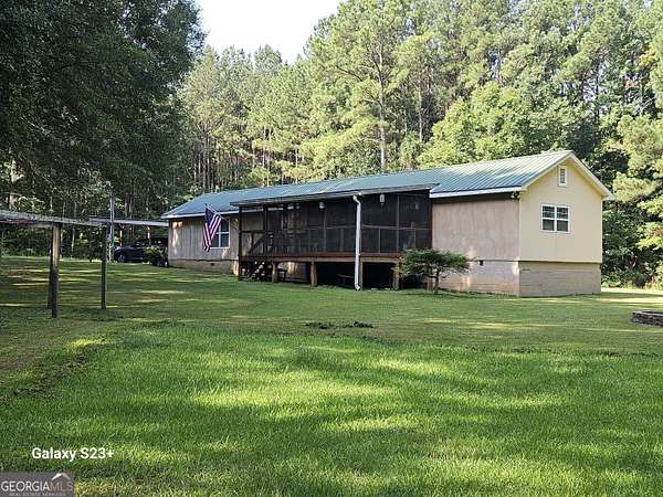25 Acres of Recreational Land with Home for Sale in Union Point, Georgia