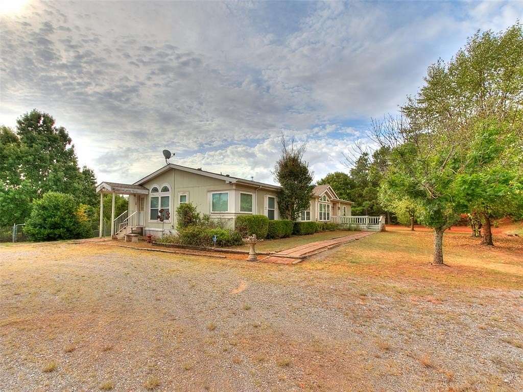 5.35 Acres of Land with Home for Sale in Jones, Oklahoma