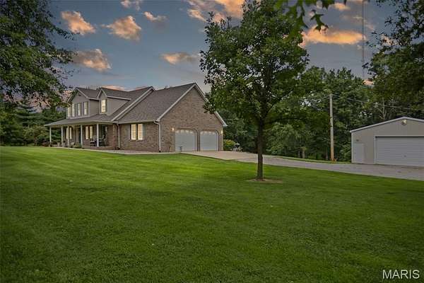 6.1 Acres of Land with Home for Sale in Godfrey, Illinois