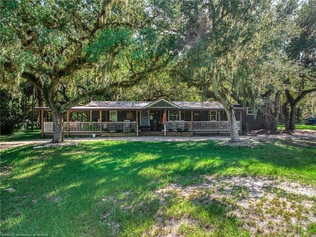 5 Acres of Land with Home for Sale in Zolfo Springs, Florida
