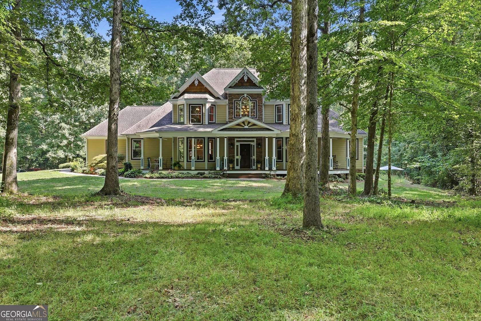 18.2 Acres of Recreational Land with Home for Sale in Jefferson, Georgia