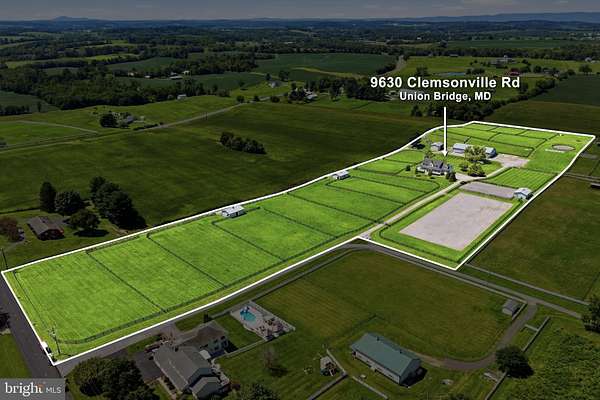 14.6 Acres of Land with Home for Sale in Union Bridge, Maryland
