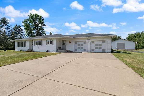 4.5 Acres of Land with Home for Sale in Hinckley, Minnesota