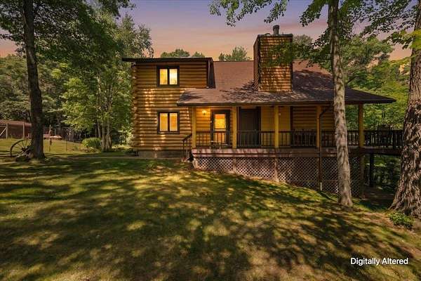 1.62 Acres of Land with Home for Sale in Trego, Wisconsin