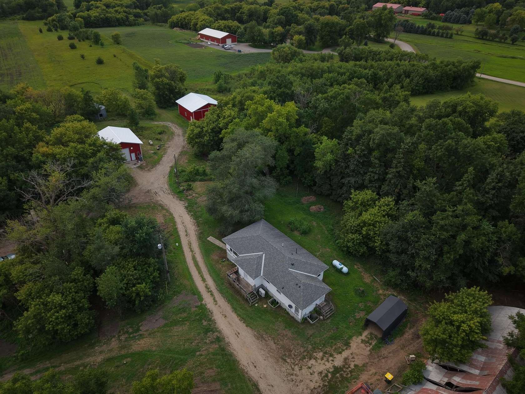 16.3 Acres of Land with Home for Sale in Spicer, Minnesota