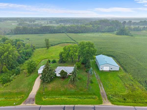 5 Acres of Land with Home for Sale in Lino Lakes, Minnesota