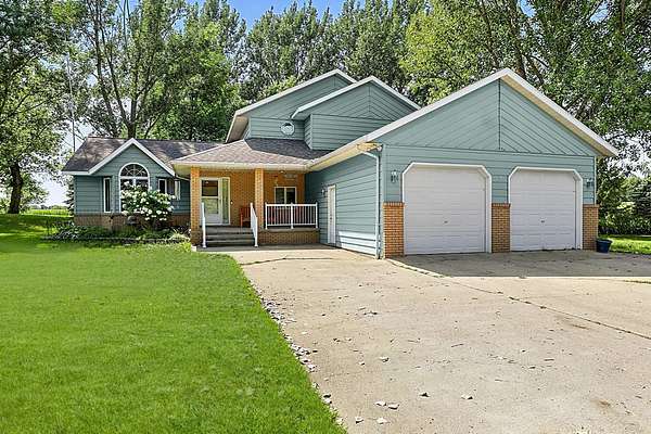 3.62 Acres of Land with Home for Sale in Eden Valley, Minnesota