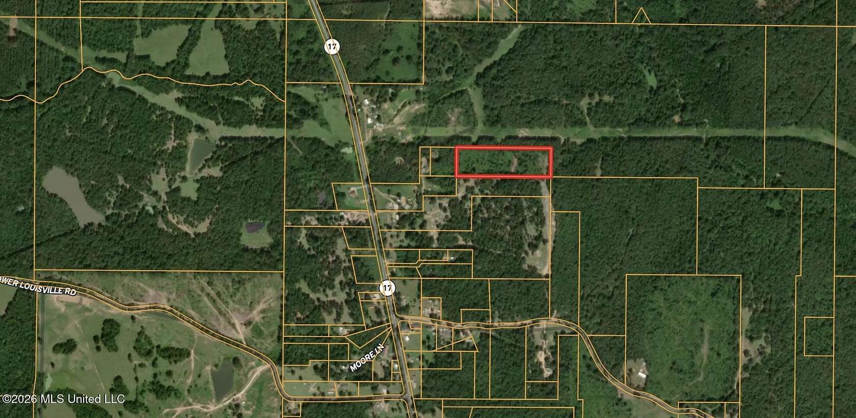 6.7 Acres of Land for Sale in Lexington, Mississippi