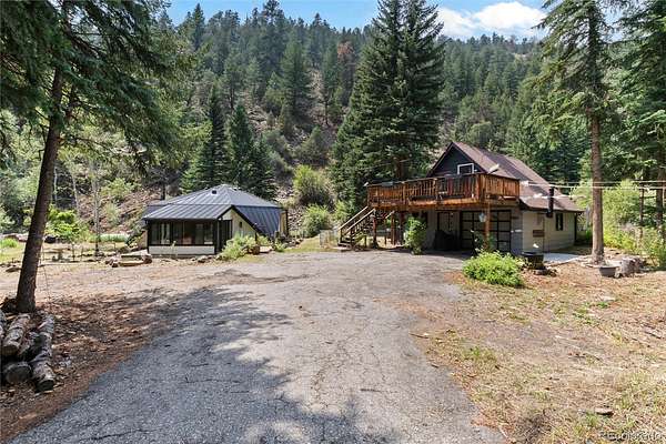 6 Acres of Land with Home for Sale in Idaho Springs, Colorado