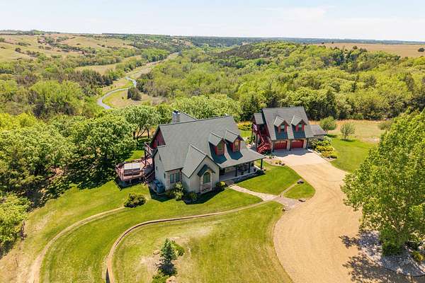 1,305 Acres of Land with Home for Sale in Spencer, Nebraska