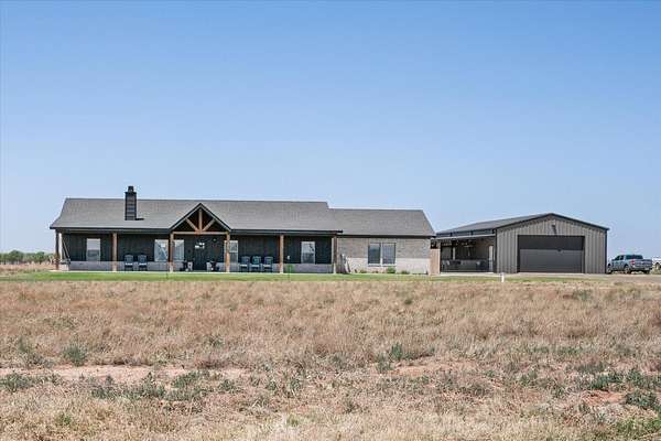 10 Acres of Land with Home for Sale in Shallowater, Texas