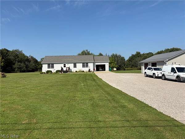 5.25 Acres of Land with Home for Sale in Jefferson, Ohio